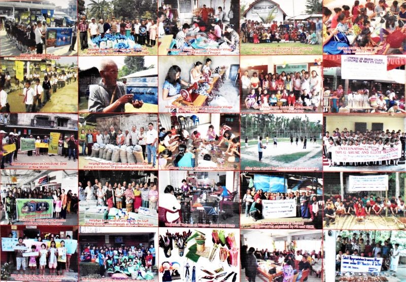 A collage of various projects and schemes undertaken by Prodigals Home. (Photo Courtesy: Prodigals Home)